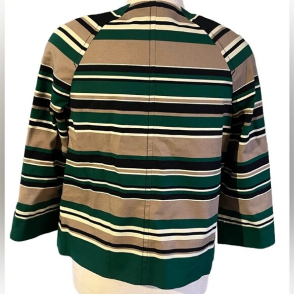 Talbots Multi-Color Striped Blazer Jacket -Size 14 - Picture 2 of 6